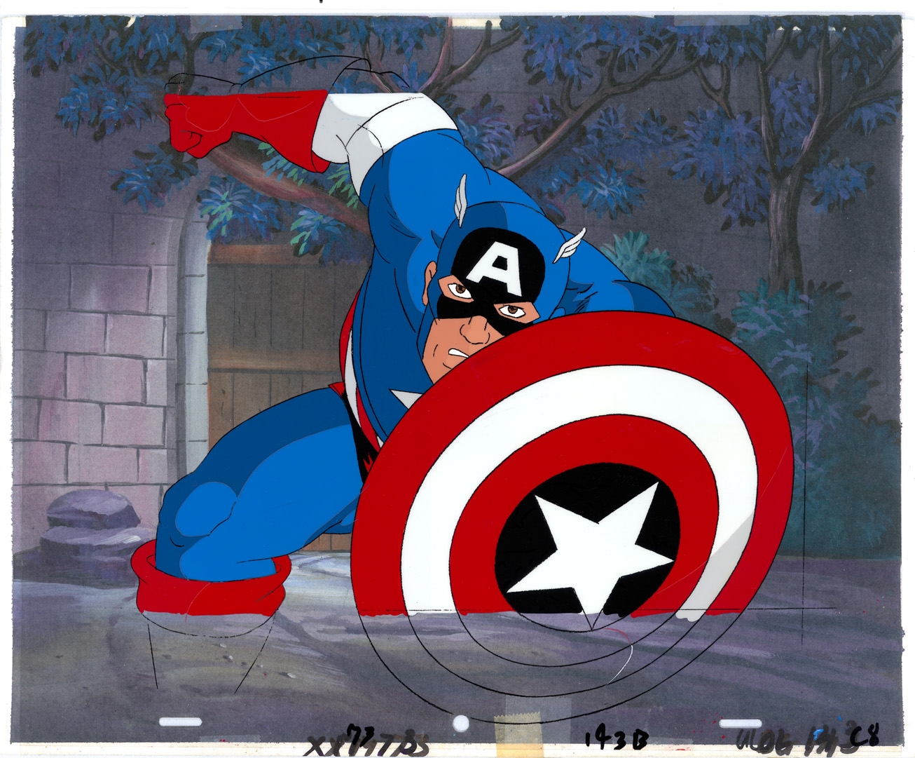 CAPTAIN AMERICA from THE X-MEN Animated Series! #03, in Brendon and