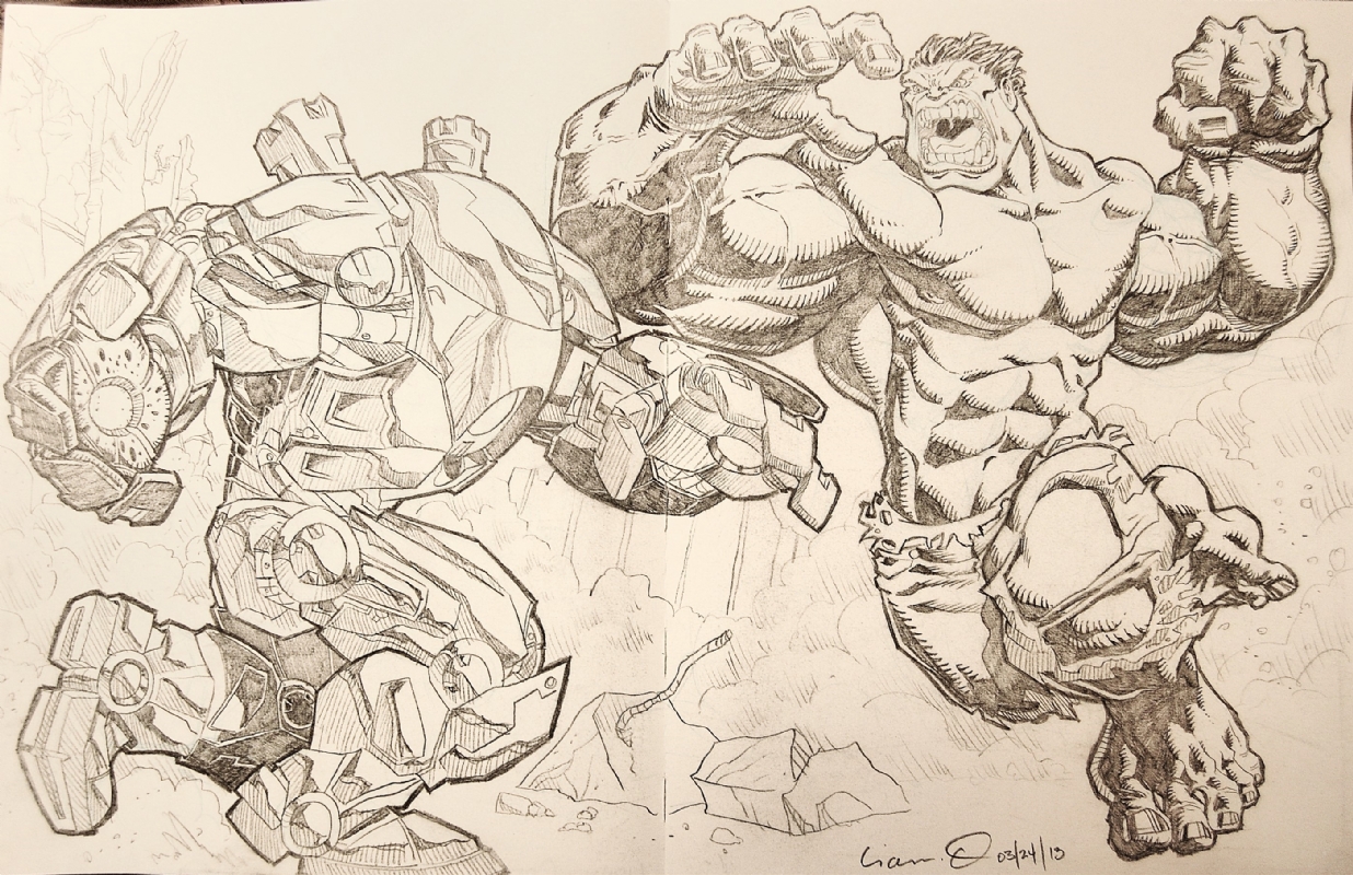 Iron Man Hulkbuster Hulk Lionel Ordaz Thomas Iron Man Hulkbuster Hulk Lionel Ordaz Thomas