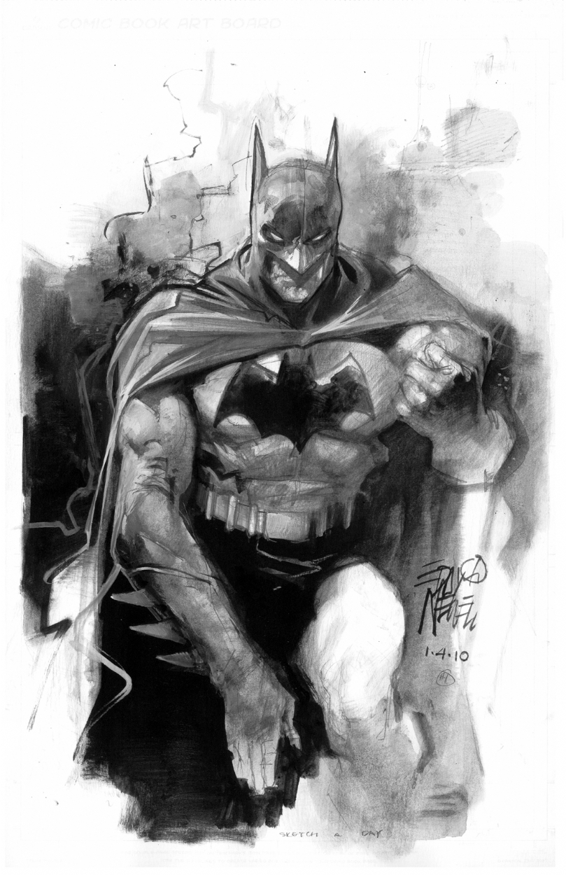 Batman In Eddy Newells Eddys Pinup Art Comic Art Gallery Room 8323