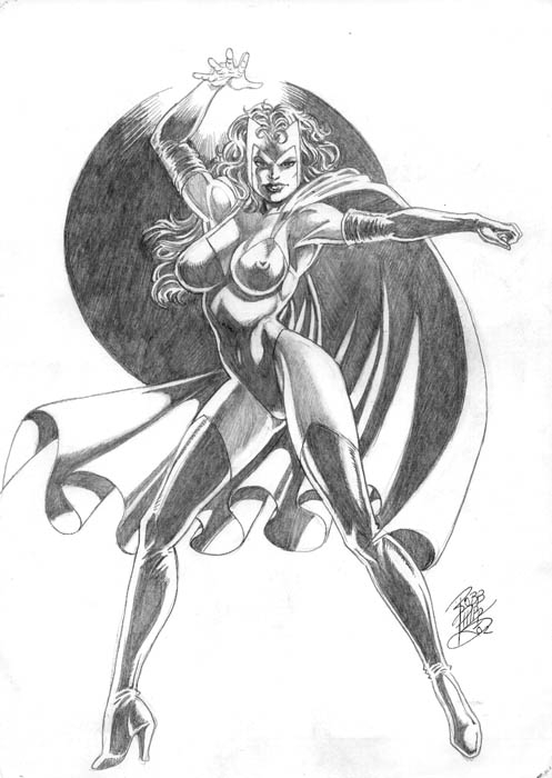 The Scarlet Witch In Phillip Anderson S Art For Sale Comic Art Gallery