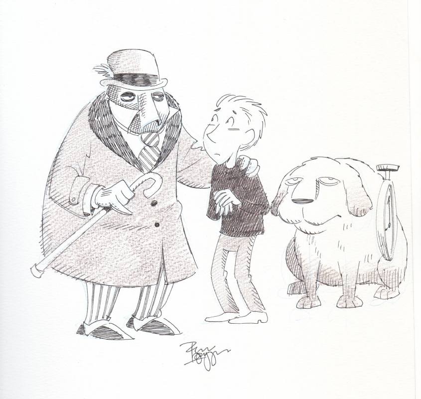 Milo, the Humbug and Tock the Watchdog from Norton Juster and Jules