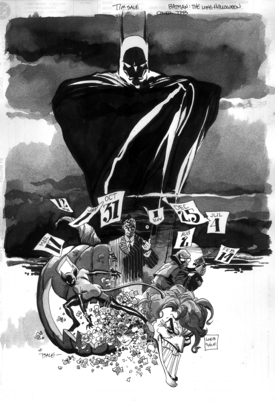 batman black and white tim sale