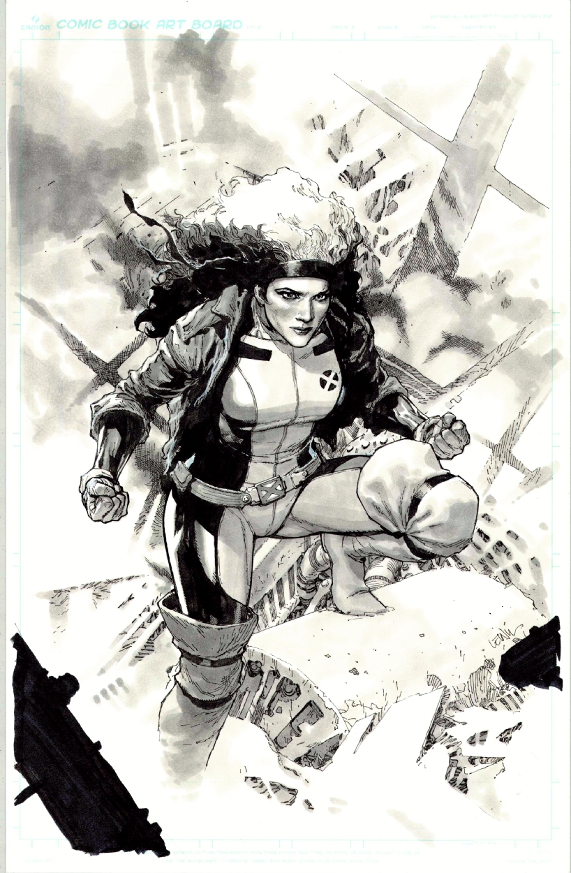 1990s Jim Lee Rogue Commission Leinil Francis Yu In