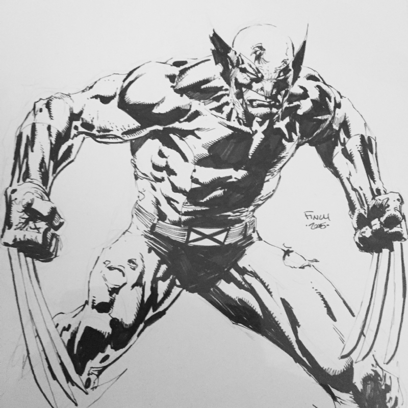 David Finch Wolverine, in Timothy Carr's Wolverine Commissions Comic ...