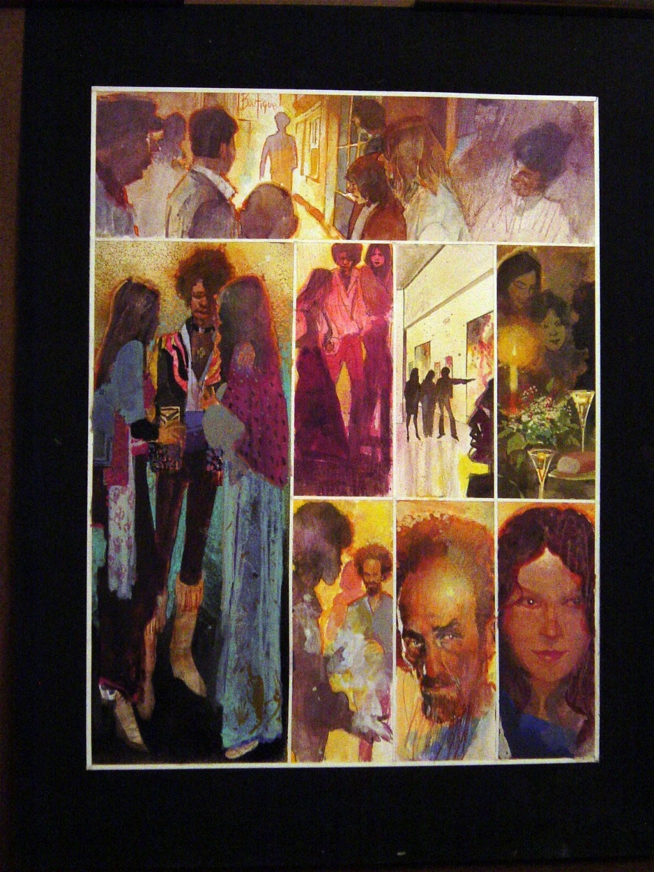 BIll SIENKIEWICZ- Jimi Hendrix page98, in Sal Abbinanti's Bill ...