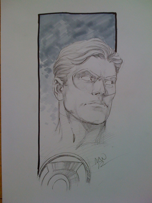 Green Lantern by Ivan Reis, in Lenny Messina's Ivan Reis Comic Art ...