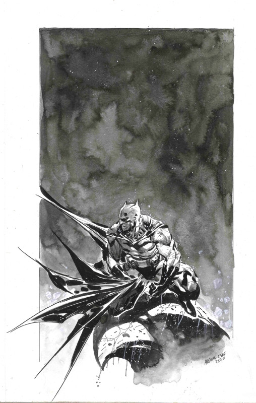 Ardian Syaf - Batman (DC comics X-mas card ), in INKINK Collectibles's ...