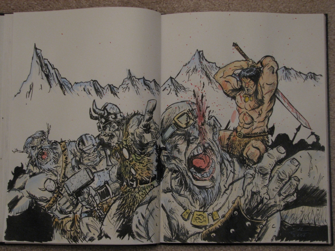 Rich Woodall - Conan vs Frost Giants, in Shane Wilhelmsen's Conan ...